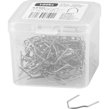 Příslušenství ke svářečce Spona pro pistol na sváření plastů, vnitřní úhel, 0,8mm, 100ks