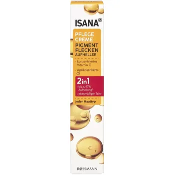 Pleťový krém ISANA Krém na zesvětlení pigmentových skvrn 50 ml