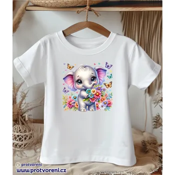 Chlapecké tričko Trička s potiskem Tričko s potiskem, dětské, SLONÍK, 1 ks zvolte VELIKOST trička ZDE:: 3/4 let Beagle