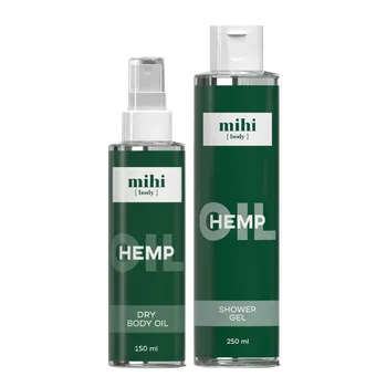 Tělový olej MIHI sada Hemp Oil