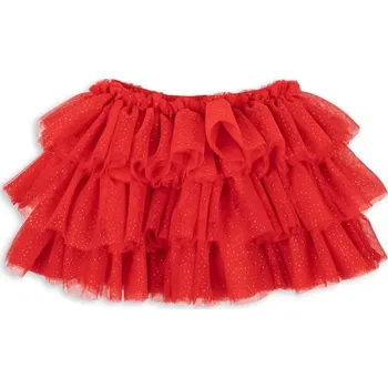 Dámská sukně Dětská sukně Konges Sløjd FAY SKIRT GRS červená barva, mini, áčková, KS104297 KS104297.9BYA 33X, vel. 104