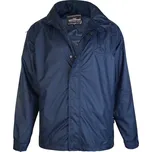 KAM bunda pánská Waterproof Rain KVSKV 01 nadměrná velikost větrovka tmavě modrá 7XL