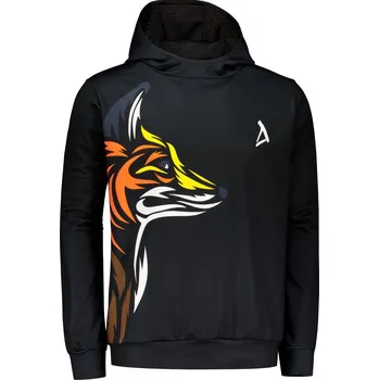 Pánská móda Pánská funkční mikina premium ALTISPORT VOJ/ALM029MI01 ČERNOŽLUTÁ XL