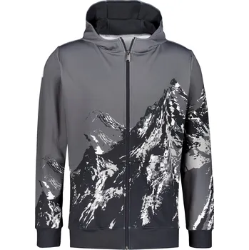 Pánská mikina Pánská mikina na zip premium ALTISPORT VOJ/ALM059MI02 ŠEDÁ XXL