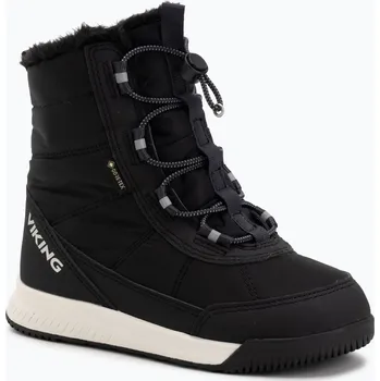 Dívčí sněhule Dětské sněhule Viking Footwear Aery Warm GTX SL black/charcoal