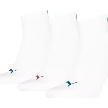Pánské ponožky Puma skarpety PUMA UNISEX QUARTER PLAIN 3P wh 938589 26 39-42 Velikost: 43-46