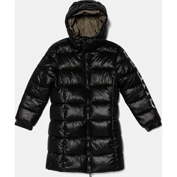 Chlapecká bunda Dětská bunda Guess černá barva, L4BL03 WEGY0 L4BL03.WEGY0.9BYH 99X, vel. 175