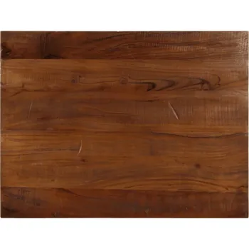 Konferenční stolek vidaXL Stolní deska 90 x 70 x 2,5 cm obdélníková mangovníkové dřevo [371345] Barva: Recyklované dřevo (přírodní)