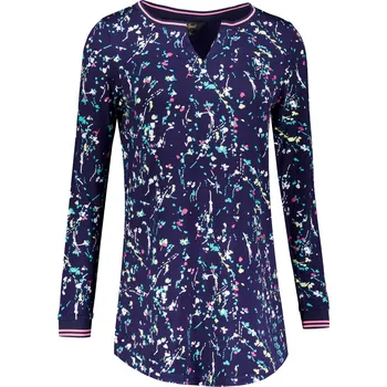 Dámské prodloužené triko ALTISPORT GUSSIE TMAVĚ MODRÁ XS