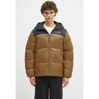 Pánská bunda Bunda Columbia Puffect, L, hnědá, 88X