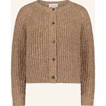 Dámský svetr Cartoon Dámský Svetr, hnědá / růžová / tmavě modrá, 36