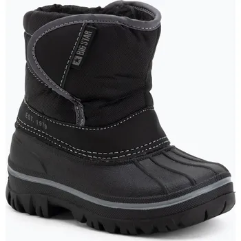 Dívčí sněhule Dětské sněhule BIG STAR OO374058 black/dark green