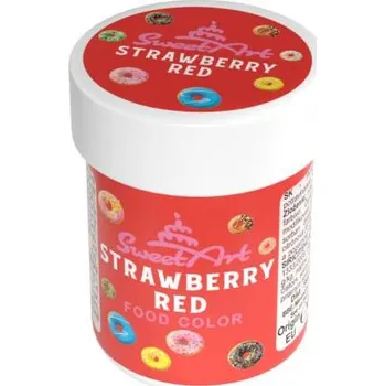 SweetArt gelová barva Strawberry Red (30 g) ♡