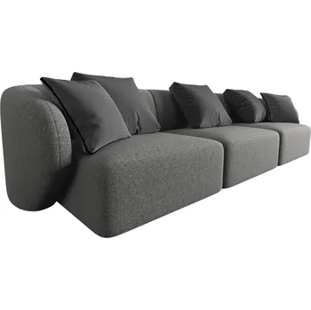 Pohovka Maison Heritage Šedá trojmístná pohovka Chiara 266 cm