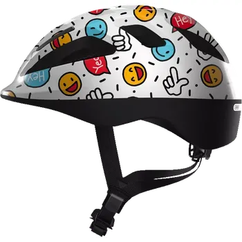 Cyklistická přilba Abus Smooty 2,0 2025 M white smiley