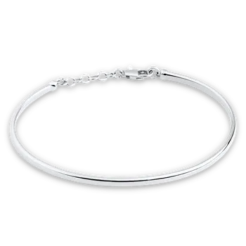 Náramek MINET Moderní náramek z bílého zlata Au 585/1000