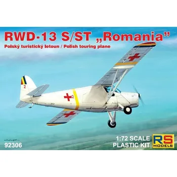 Plastikový model RS models 1/72 RWD-13S/ST 'Romania' (4x camo)