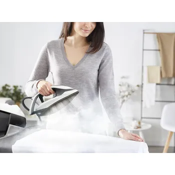 Žehlička Tefal Express Power SV8130 2800 W 1,8 l Durilium AirGlide Autoclean soleplate Černá, Bílá