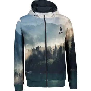 Pánská mikina Pánská funkční mikina na zip premium ALTISPORT VOJ/ALM030MI02 LES/ZELENÁ S