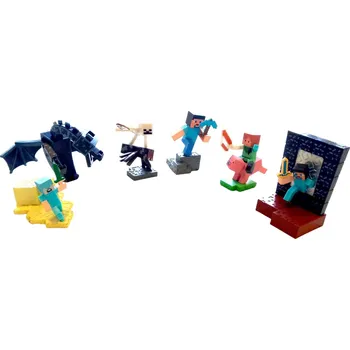 Figurka Kolekce figurek Minecraft Portál sada 10 ks