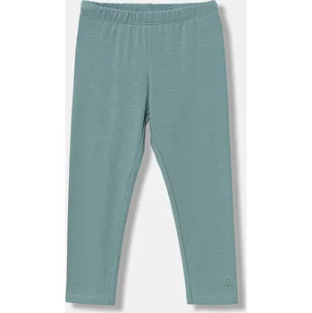 Dětské legíny United Colors of Benetton tyrkysová barva, 3MT1GF01L 3MT1GF01L.P.Season.9BYA 06X, vel. 116