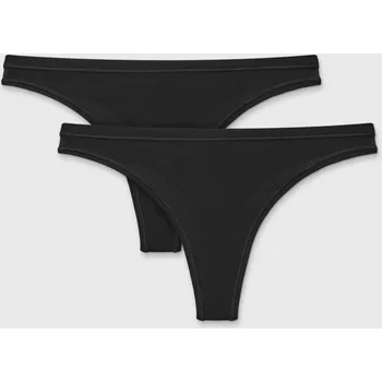 Kalhotky 2PACK Tanga Pure bavlněné