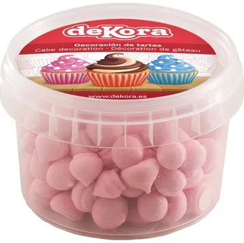 Pusinky růžové 90g - Dekora | Skvělé pro Váš domácí dort