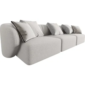 Pohovka Maison Heritage Světle šedá trojmístná pohovka Chiara 266 cm