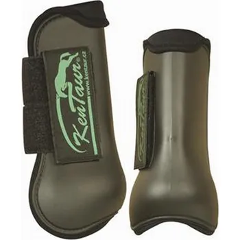 Vybavení pro koně Chrániče Profi Jump s neoprenem hnědé