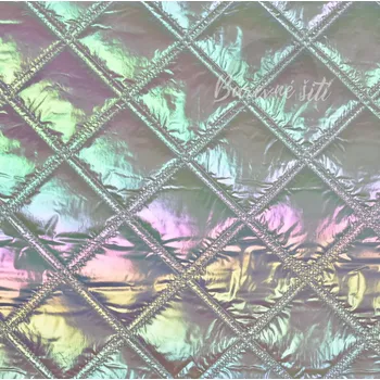 Prošev Holographic světlý čtverce (E) (Módní vatelínové proševy)