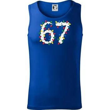 67 vánoční osvětlení - Tílko pánské Core - XL ( Královská modrá )