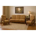 FALCO Sedací souprava Viki hnědá