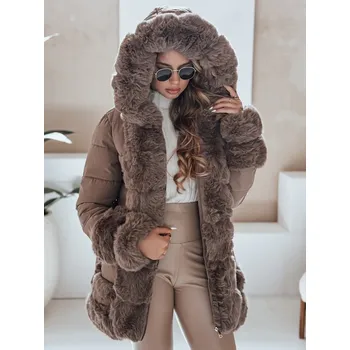 Dámský kabát Dámský kabát DSTREET KHAKI M