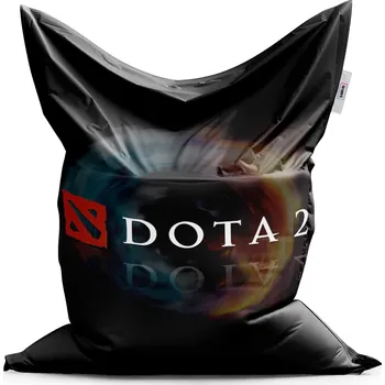 Sedací pytel Sablio Sedací vak Classic DOTA2 Abstract Varianta: 200x140cm