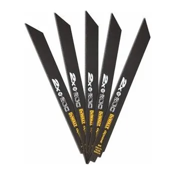 Sada nářadí DeWALT Pilový bimetalový plátek 305 mm pro rychlé řezání kovů, armatur, trubek, profilů - střídavý zub (5 ks) DT2409L