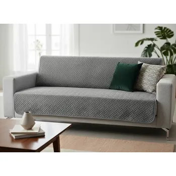 Přehoz na sedačku - pohovku LOISE béžová 170x210 cm, 200x220 cm Mybesthome Rozměr: 200x220 cm