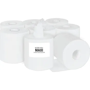 Utěrky jednorázové, dvouvrstvé, 20x19cm, 500 útržků