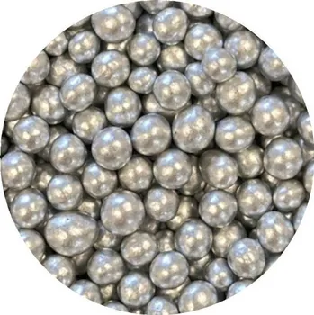 Cukrovo-rýžové perly stříbrné 7mm 1kg - I LOVE CAKES | Skvělé pro Váš domácí dort