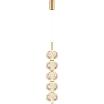 Zuma Line 003064-034756 - LED Lustr na lanku GALATEA LED/30W/230V zlatá