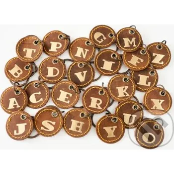 Doplněk ke knize Klíčenka s písmenem hnědá - F - Macoli Hand Made Macoli Hand Made