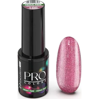 Lak na nehty Gel lak PRO Colors Hema Free - č.100 Rosy Twinkle 7 g