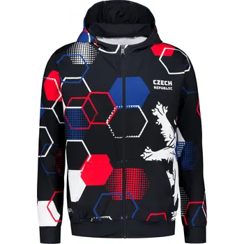 Pánská móda Pánská funkční mikina na zip premium ALTISPORT VOJ/ALM036MI02 HEXA ČERNÁ M