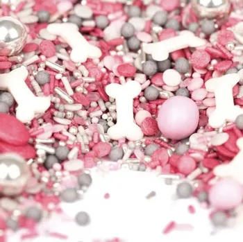 Přisada na vaření a pečení Cukrové zdobení 90g Konfety a kostičky - Super Streusel | Skvělé pro Váš domácí dort