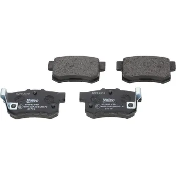 Brzdová destička Sada brzdových destiček, kotoučová brzda VALEO 301682