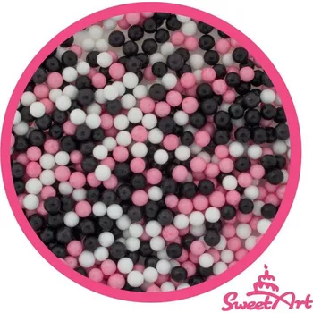 Jedlá dekorace na dort SweetArt cukrové perly Minnie mix 5 mm (80 g) ♡