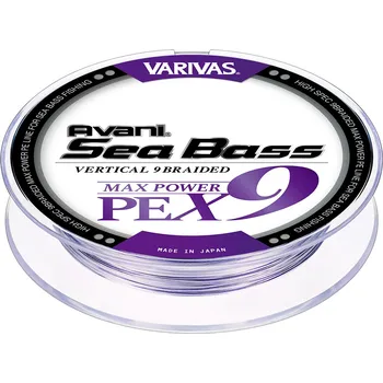 Pletená šňůra Varivas Avani Sea Bass Max Power PE X9 #1,0 150m 0,165mm 10,43kg
