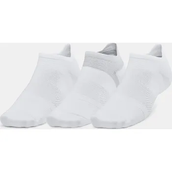 Pánské ponožky Unisexové ponožky Under Armour UA AD Run Lite NS (3 1386237-100 Bílá MD