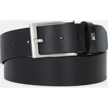 Módní doplněk Kožený pásek Tommy Hilfiger AM0AM13569 černá 99X, vel. 105