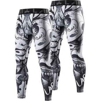 Pánské kalhoty Kompresní kalhoty LAFROI YSK08 2 ks vel. S/M