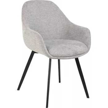 Křeslo Jídelní křeslo Vinto Brego šedé/černé